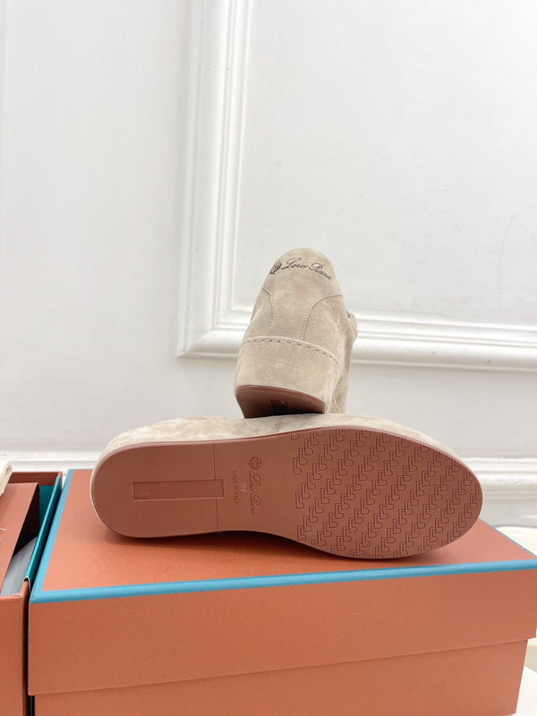 LP Nuage Sneaker In Light Beige Suede 988287