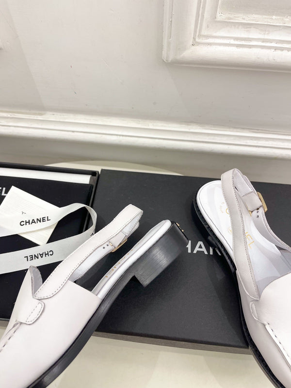 CC 25S Loafer White Calfskin