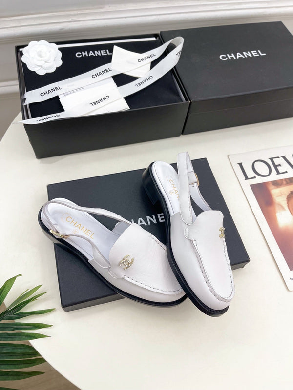 CC 25S Loafer White Calfskin