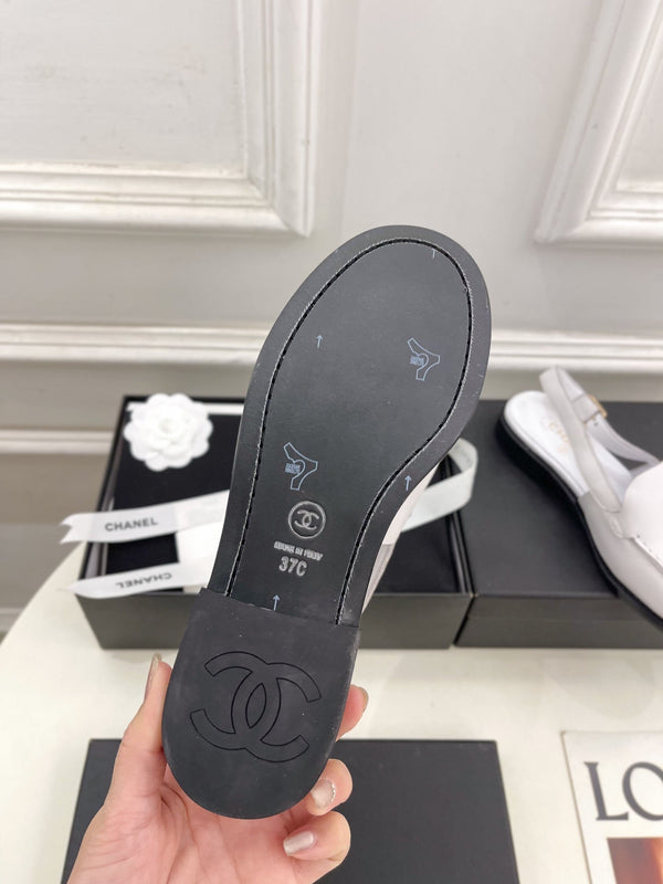 CC 25S Loafer White Calfskin