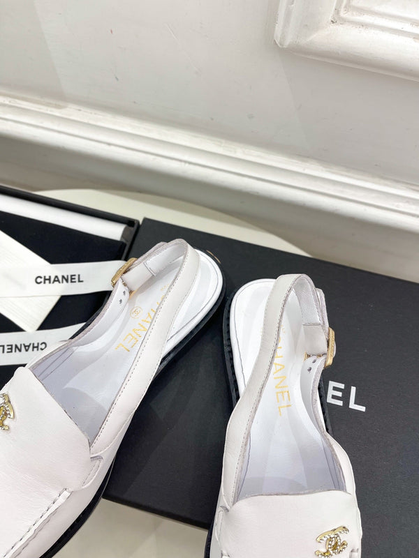 CC 25S Loafer White Calfskin