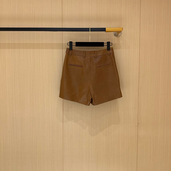 Gucci Short Brown Leather 276973