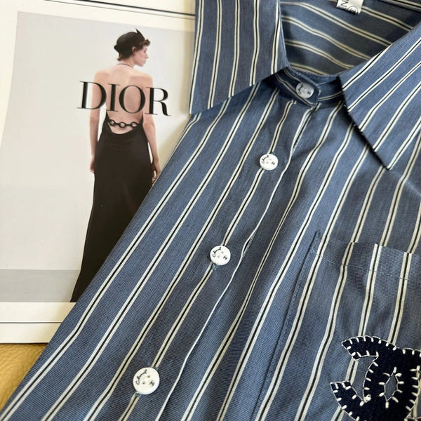 CHANEL SHIRT WITH SCARF DETAIL STYLE 51