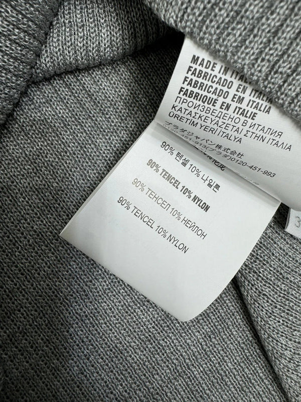 MIUMIU TOP IN MAGLIA TRASPARENTE A MANICHE CORTE E SCOLLO GIROCOLLO 274812