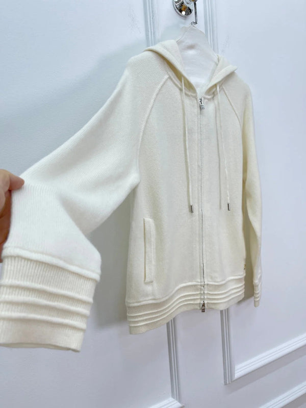 LP HOODED KNIT CARDIGAN STYLE 116