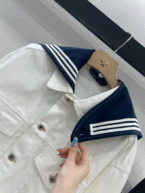 COMPLETO GIACCA E GONNA IN DENIM MIUMIU 274647