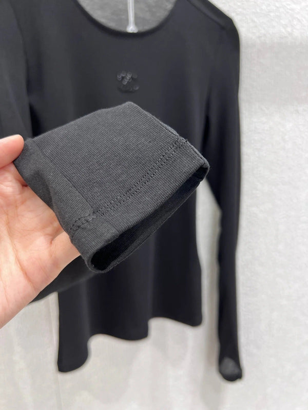 CHANEL 25S LONG-SLEEVE T-SHIRT STYLE 123