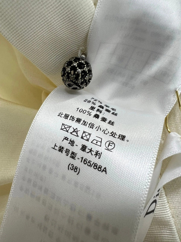 DIOR 25S SILK-BLEND KNIT JACKET STYLE 173