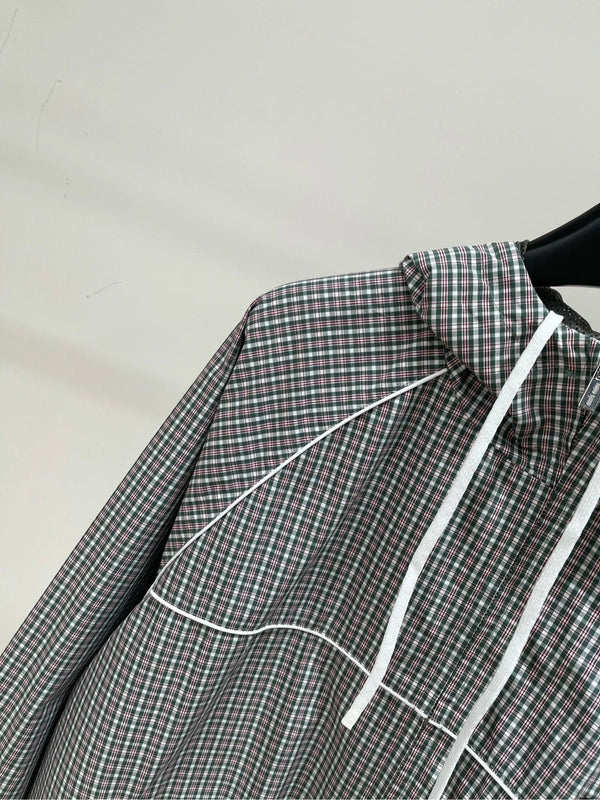 MIUMIU ACTIVEWEAR SET MOTIVO A SCACCHI 267917