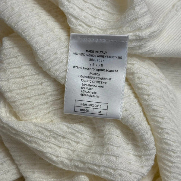 MIUMIU SHORT-SLEEVE KNIT TOP STYLE 421