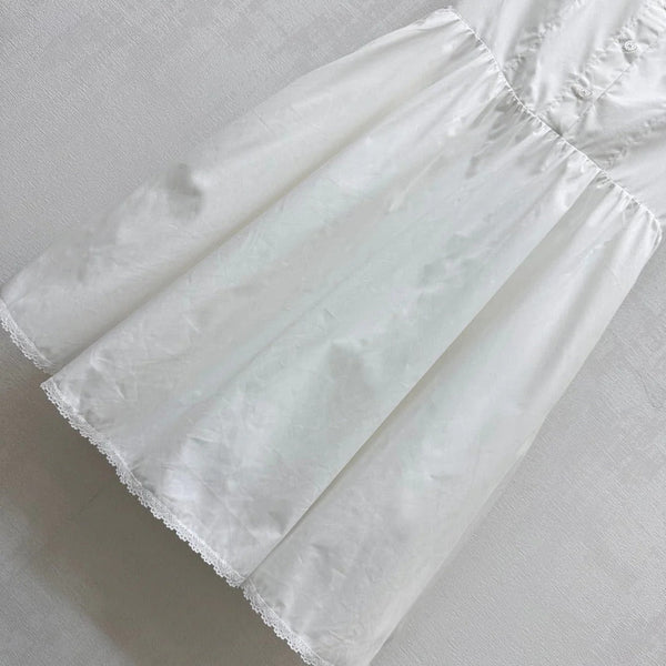 MIU 25S PLEATED VEST DRESS WITH LAPEL COLLAR 264505