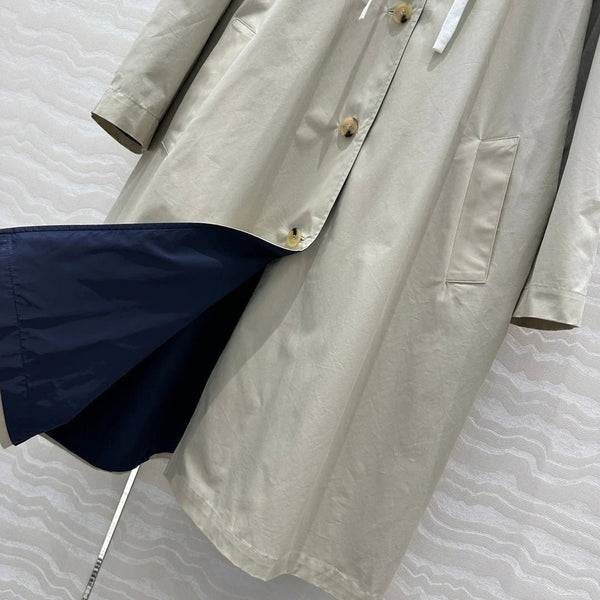 MIUMIU LONG HOODED JACKET 276223