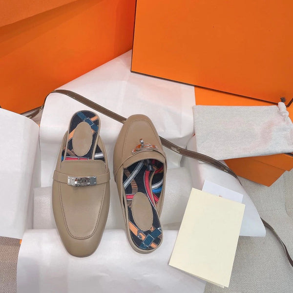 0Z Mule Brown Calfskin