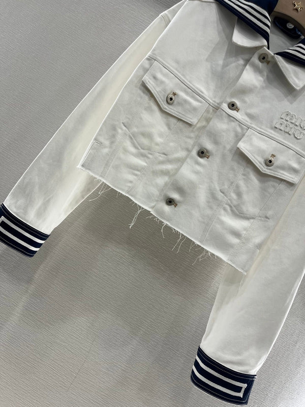 COMPLETO GIACCA E GONNA IN DENIM MIUMIU 274647