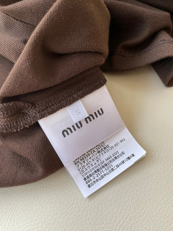 MIUMIU POLO SHIRT STYLE 420