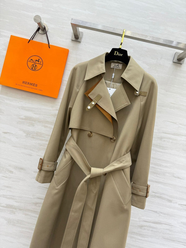 HERMES 25S LONG WINDBREAKER 527284