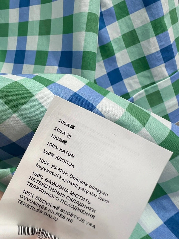 MIUMIU PLAID SHIRT 268890