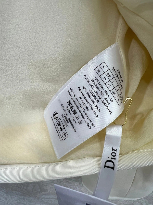 DIOR 25S SILK-BLEND KNIT JACKET STYLE 173