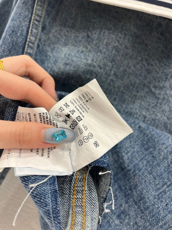 COMPLETO GIACCA E GONNA IN DENIM MIUMIU 274644