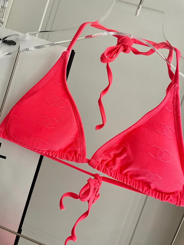 CC BIKINI SWIMSUIT SET IN PINK 627833