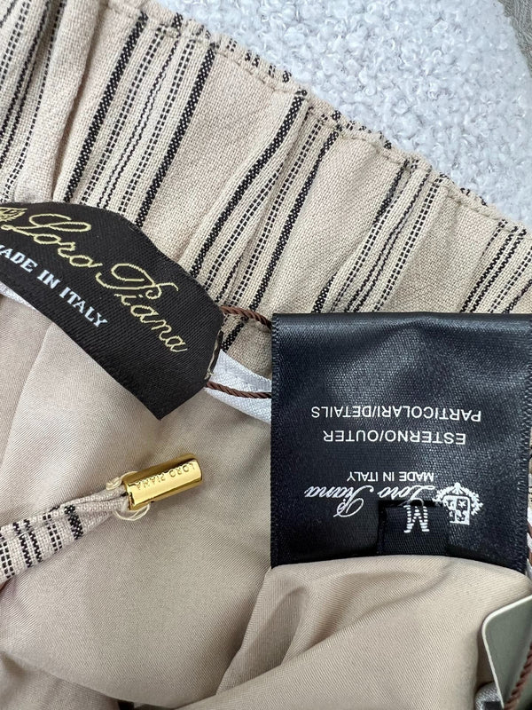 RALPH LAUREN STRIPED LINEN SHORTS 269163