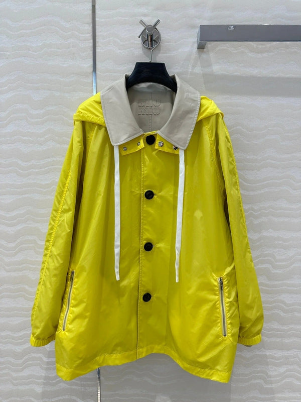 MIUMIU HOODED JACKET 276226