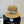 STRAW BUCKET HAT IN BROWN WITH RIBBON BOW 673978