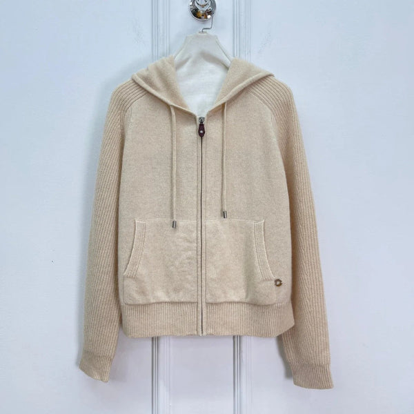LP HOODED KNIT CARDIGAN STYLE 132