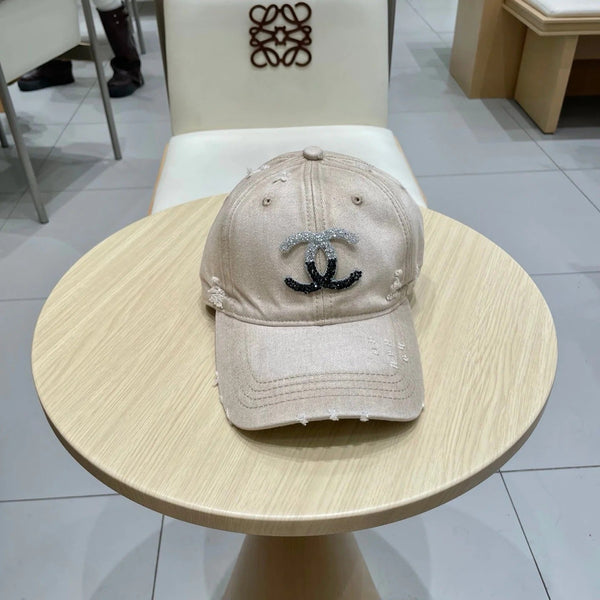 BASEBALL HAT WITH LOGO WARM GRAY IN JEAN 674123