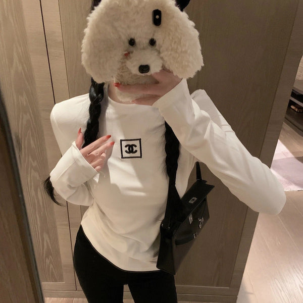 CHANEL 25S LONG SLEEVE T SHIRT STYLE 104