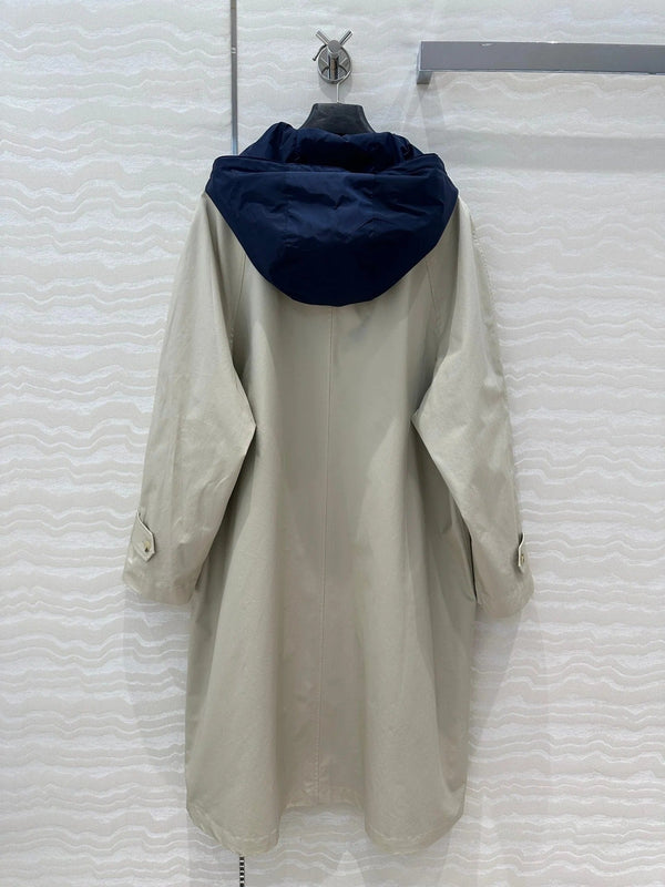 MIUMIU LONG HOODED JACKET 276223