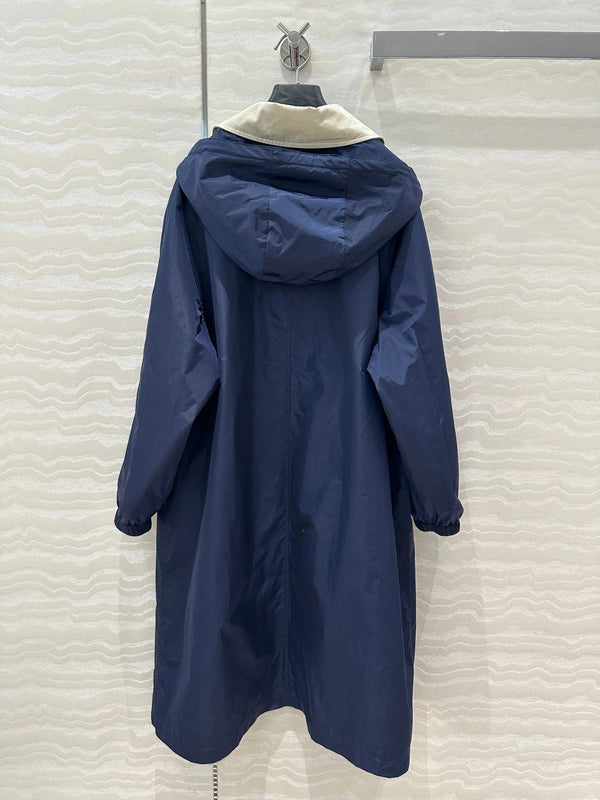 MIUMIU LONG HOODED JACKET 276222