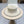 FLAT STRAW HAT IVORY 672723