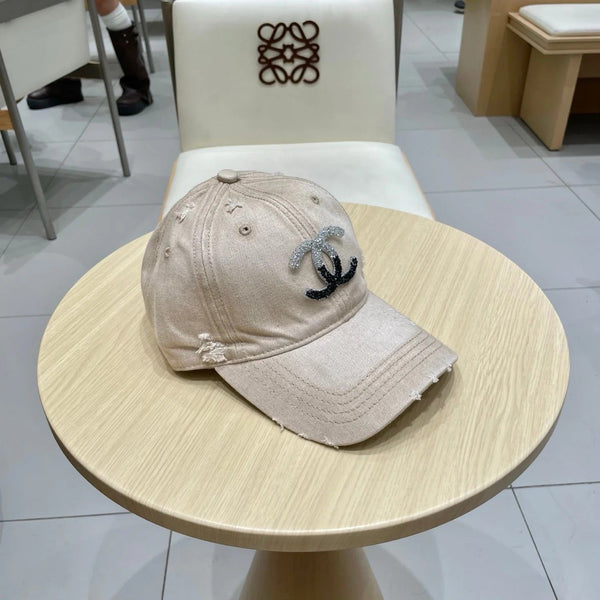 BASEBALL HAT WITH LOGO WARM GRAY IN JEAN 674123