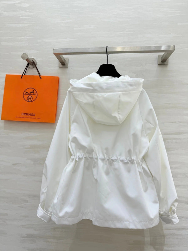 HERMES 25S HOODED JACKET 073