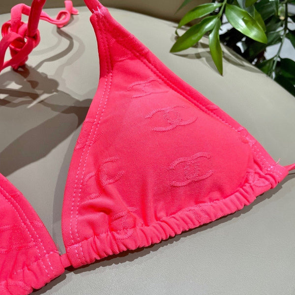 CC BIKINI SWIMSUIT SET IN PINK 627833