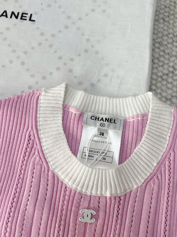 CHANEL KNIT TOP STYLE 21