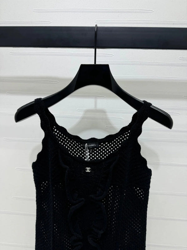 CHANEL WIDE-STRAP TANK TOP 274892