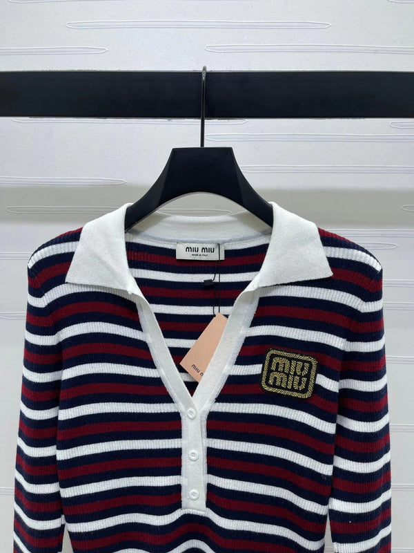 MIUMIU KNITTED SWEATER STYLE 454