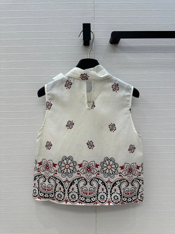 MIUMIU SLEEVELESS TOP AND SKIRT SET 264447