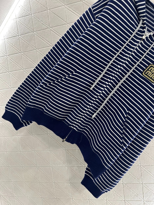 MIUMIU FLEECE HOODED JACKET STYLE 95