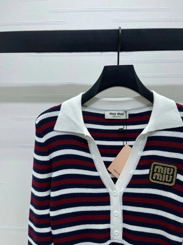 MIUMIU KNITTED SWEATER STYLE 454