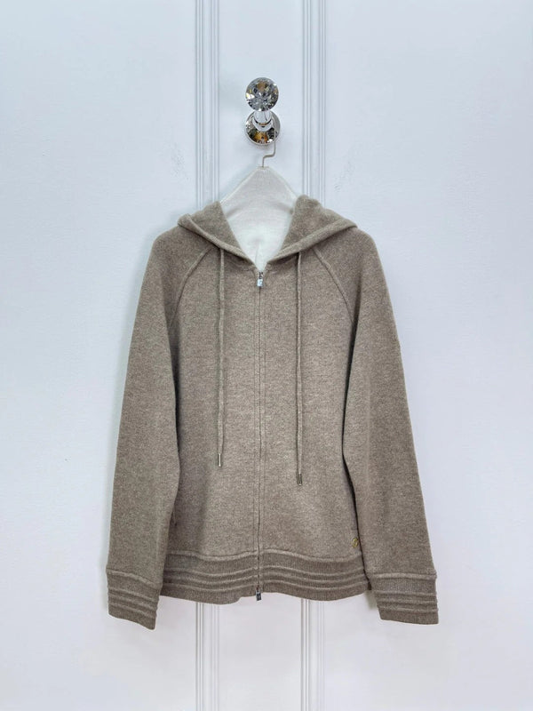 LP HOODED KNIT CARDIGAN STYLE 116