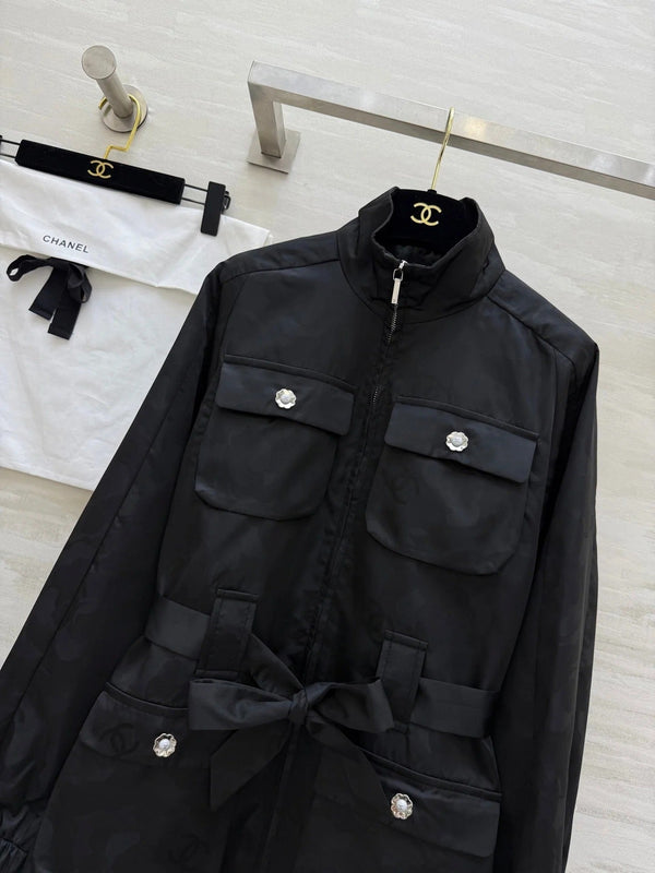 CHANEL 25S STAND COLLAR JACKET STYLE 178