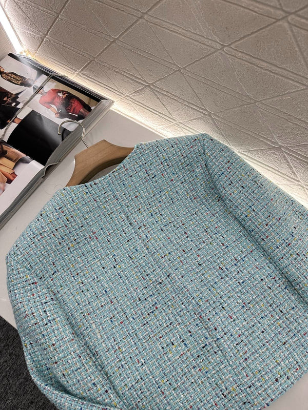 CHANEL MULTICOLOR KNITTED CARDIGAN 276610