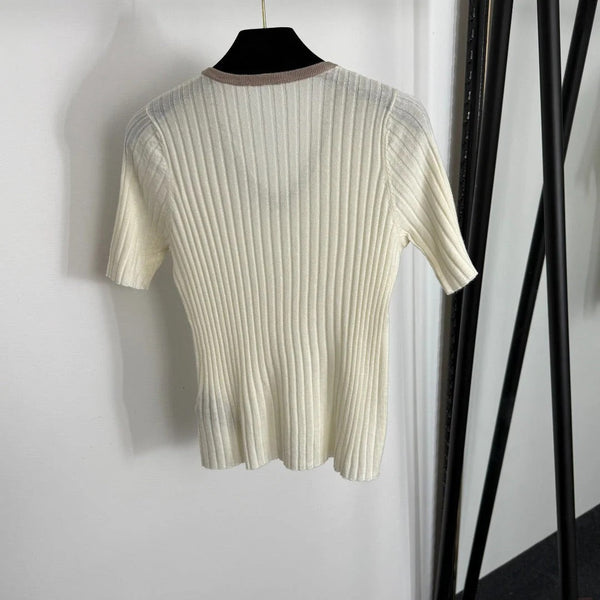 LP SHORT-SLEEVE KNIT TOP 49