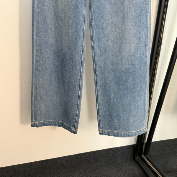 LP HIGH-WAISTED DENIM PANTS STYLE 15