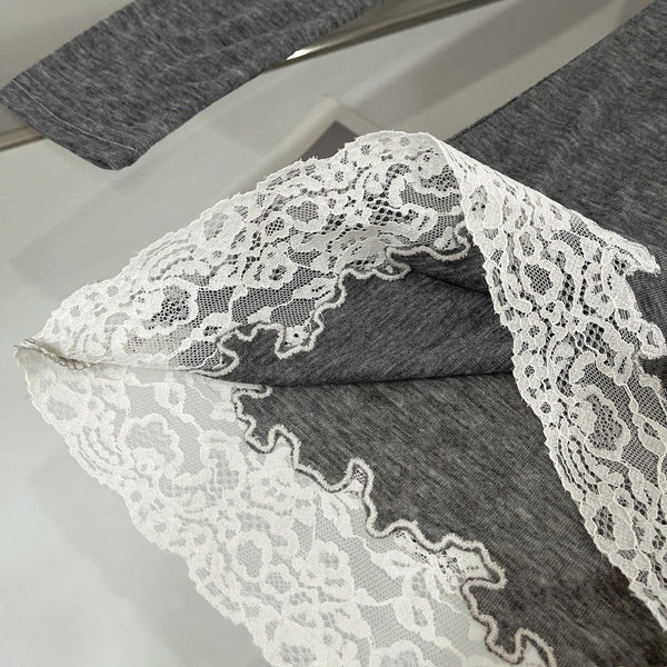 MIU LACE DRESS IN COTTON 265835