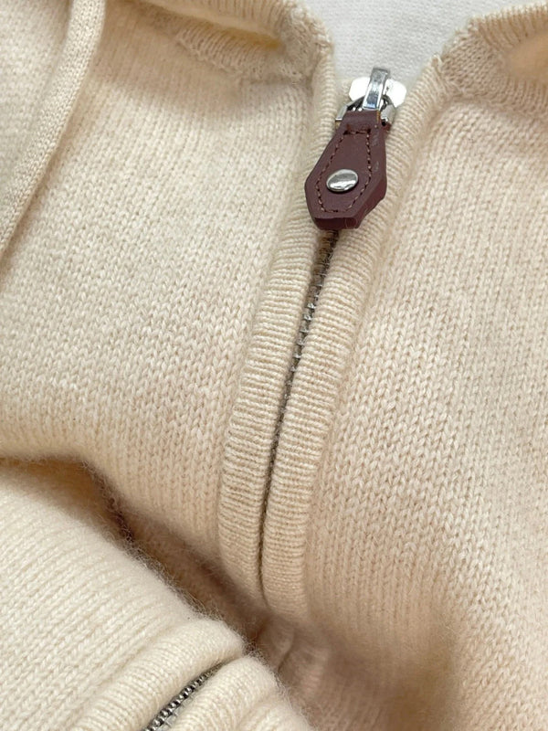 LP HOODED KNIT CARDIGAN STYLE 132