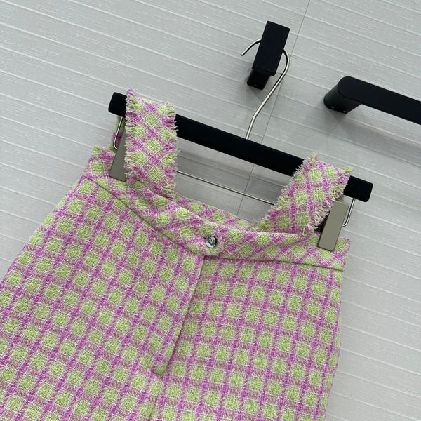 CC HIGH-WAISTED TWEED SHORTS 268288